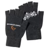 Savage Gear Knitted Half Finger Glove Dark Grey -Vissen Kortingswinkel 76550r
