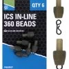 Preston ICS In-line 360 Beads -Vissen Kortingswinkel Lacznik Do Wymiany Przyponu Preston ICS 360 Beads