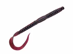 Bass Assassin 7.5-Inch Worm Assassins -Vissen Kortingswinkel bass assassin plum 7.5 inch worm assassins.jpg