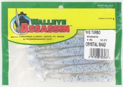 Bass Assassin / Walleye Assassin 4-inch Sea Shads -Vissen Kortingswinkel crystal shad scaled.jpg