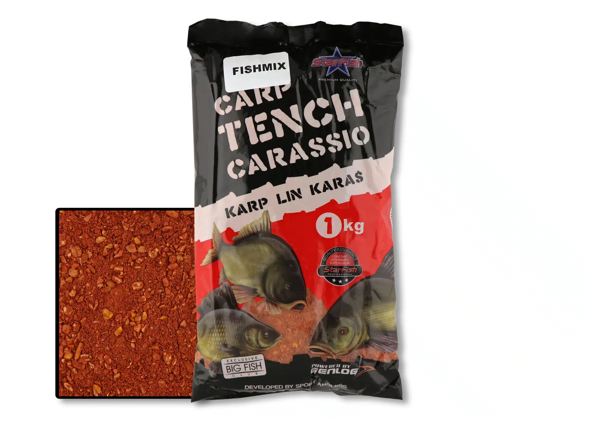 Starfish Carp Tench Carassio Fish Mix 3 Starfish Carp Tench Carassio Fish Mix