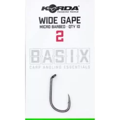 Korda Basix Wide Gape Barbed (10 Stuks)