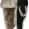 Eiger Suede Fur Hat Black L -Vissen Kortingswinkel eiger bond muts.jpg