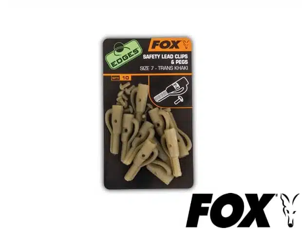Fox Safety Lead Clips & Pegs 3 Fox Safety Lead Clips & Pegs