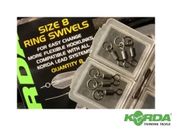 Korda Size 8 Ring Swivel -Vissen Kortingswinkel korda size 8 ring swivel 1.jpg 1