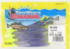 Bass Assassin / Walleye Assassin 4-inch Sea Shads -Vissen Kortingswinkel op ntglo lime scaled.jpg