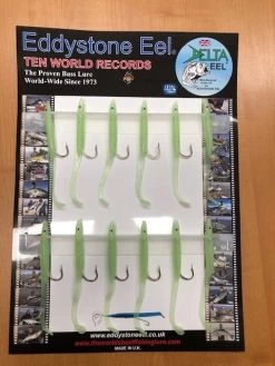 Delta Eel 95mm -Vissen Kortingswinkel phosphorescent 1