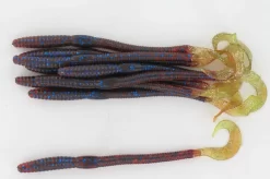 Curl Tail Worms Per 25 Stuks -Vissen Kortingswinkel plum chartreusetail.jpg