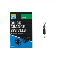 Preston Quick Change Swivels Small (8stuks)