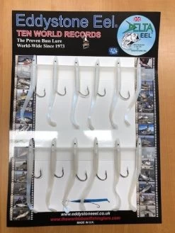 Delta Eel 95mm -Vissen Kortingswinkel translucent blue pearl 1