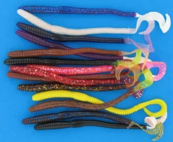 Curl Tail Worms Per 25 Stuks